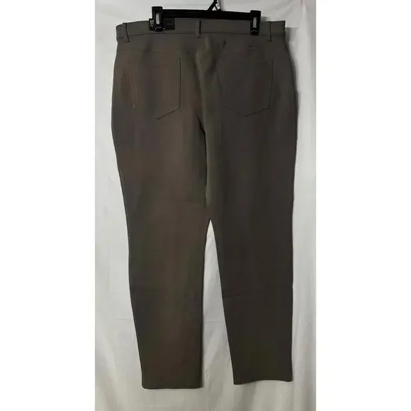 NWT So Slimming Chicos Slim Leg Peyton Womens Stretch Gray Pants‎ Trousers 3R - Picture 8 of 10